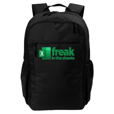 Freak In The Sheets Excel Funny Office Daily Commute Backpack