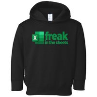 Freak In The Sheets Excel Funny Office Toddler Hoodie