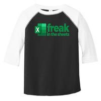 Freak In The Sheets Excel Funny Office Toddler Fine Jersey T-Shirt