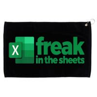 Freak In The Sheets Excel Funny Office Grommeted Golf Towel