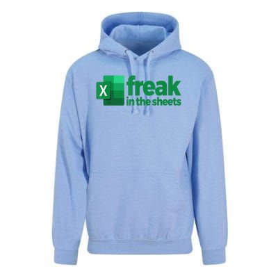 Freak In The Sheets Excel Funny Office Unisex Surf Hoodie