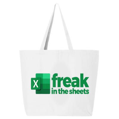 Freak In The Sheets Excel Funny Office 25L Jumbo Tote