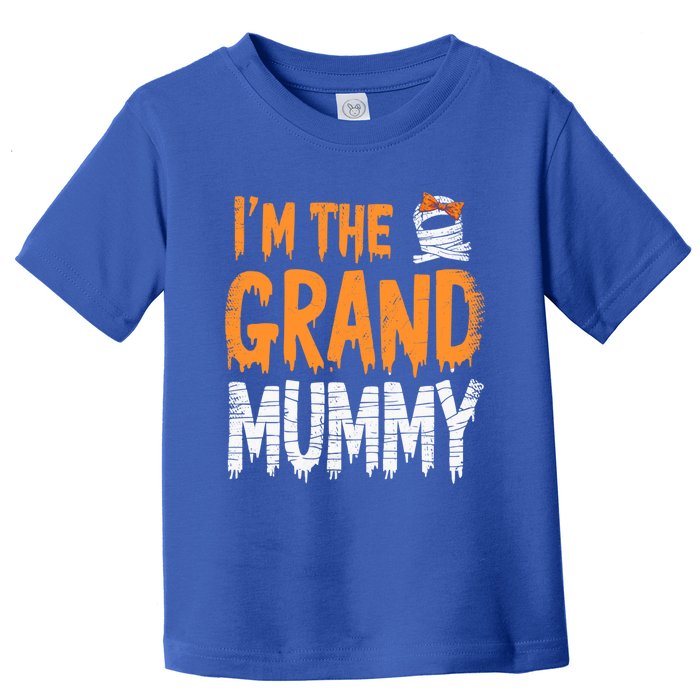 Funny IM The Grand Mummy Grandmother Halloween Costume Gift Toddler T-Shirt