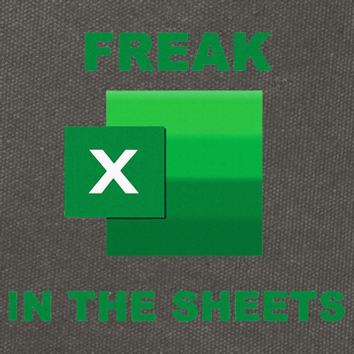 Freak In The Excel Sheets Cotton Canvas Backpack