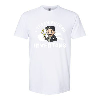 Funny I Teach Future Inventors For Innovation Tech Professor Great Gift Softstyle® CVC T-Shirt