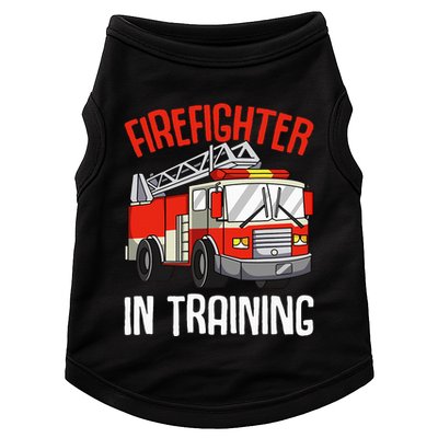 Firefighter in Training Fireman funny Firefighting Doggie Tank