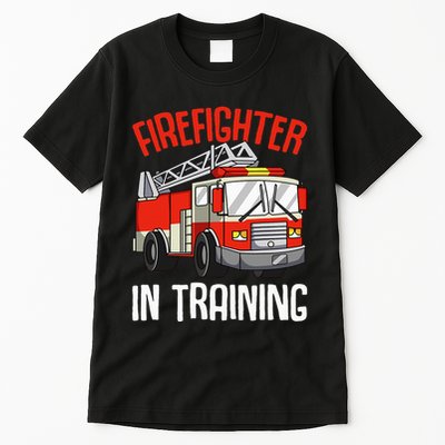 Firefighter in Training Fireman funny Firefighting Tall T-Shirt