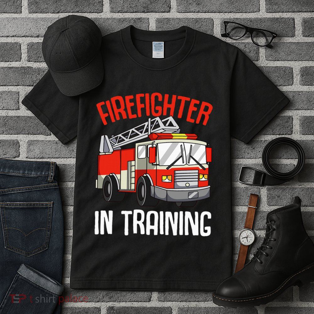 Firefighter in Training Fireman funny Firefighting Tall T-Shirt