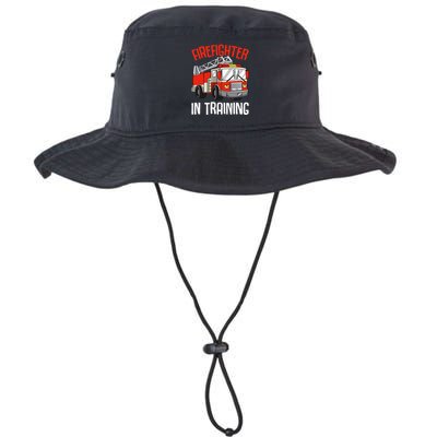 Firefighter in Training Fireman funny Firefighting Bucket Hat