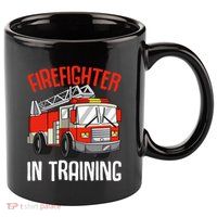Firefighter in Training Fireman funny Firefighting 11oz C Handle Ceramic Mug