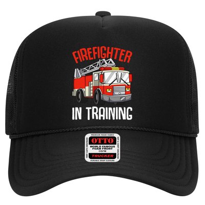 Firefighter in Training Fireman funny Firefighting Trucker Hat
