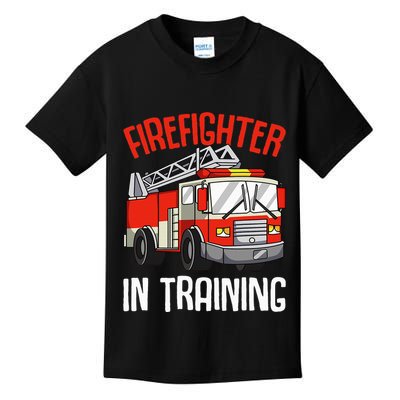 Firefighter in Training Fireman funny Firefighting Kids T-Shirt