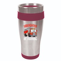 Firefighter in Training Fireman funny Firefighting 16oz Travel Tumbler