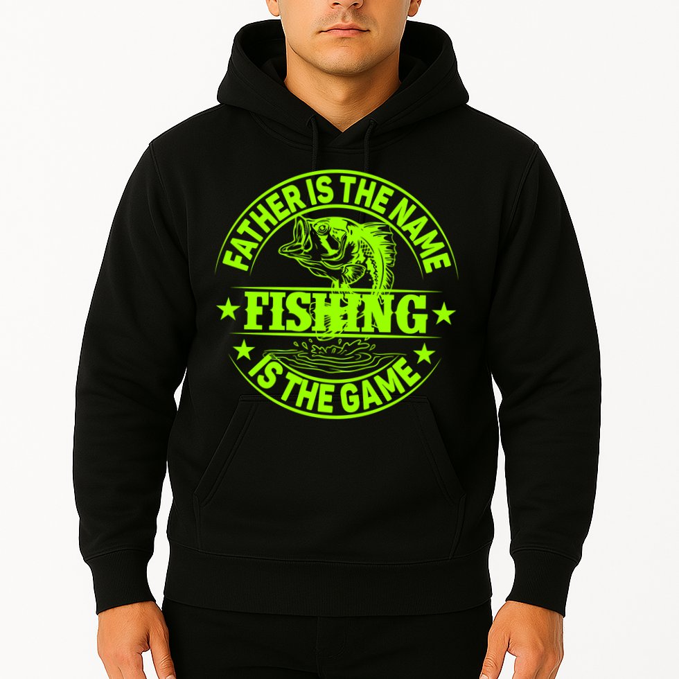 Father Is The Name Fishing Is The Game Hoodie