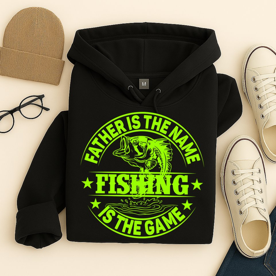 Father Is The Name Fishing Is The Game Hoodie