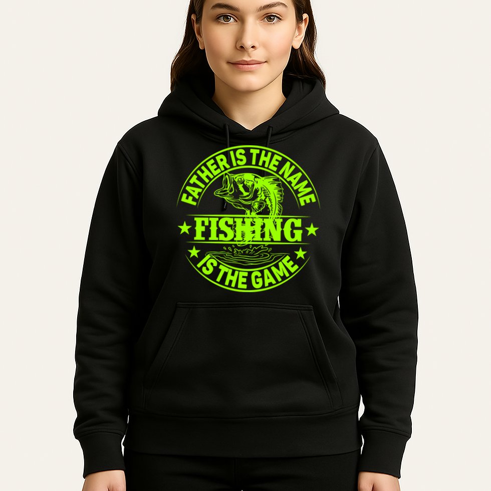 Father Is The Name Fishing Is The Game Hoodie