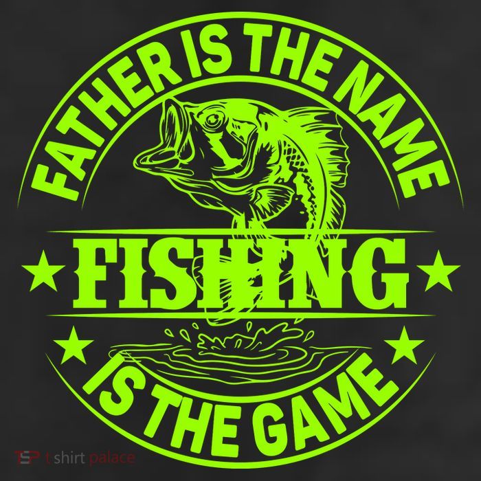 Father Is The Name Fishing Is The Game 11oz C Handle Ceramic Mug