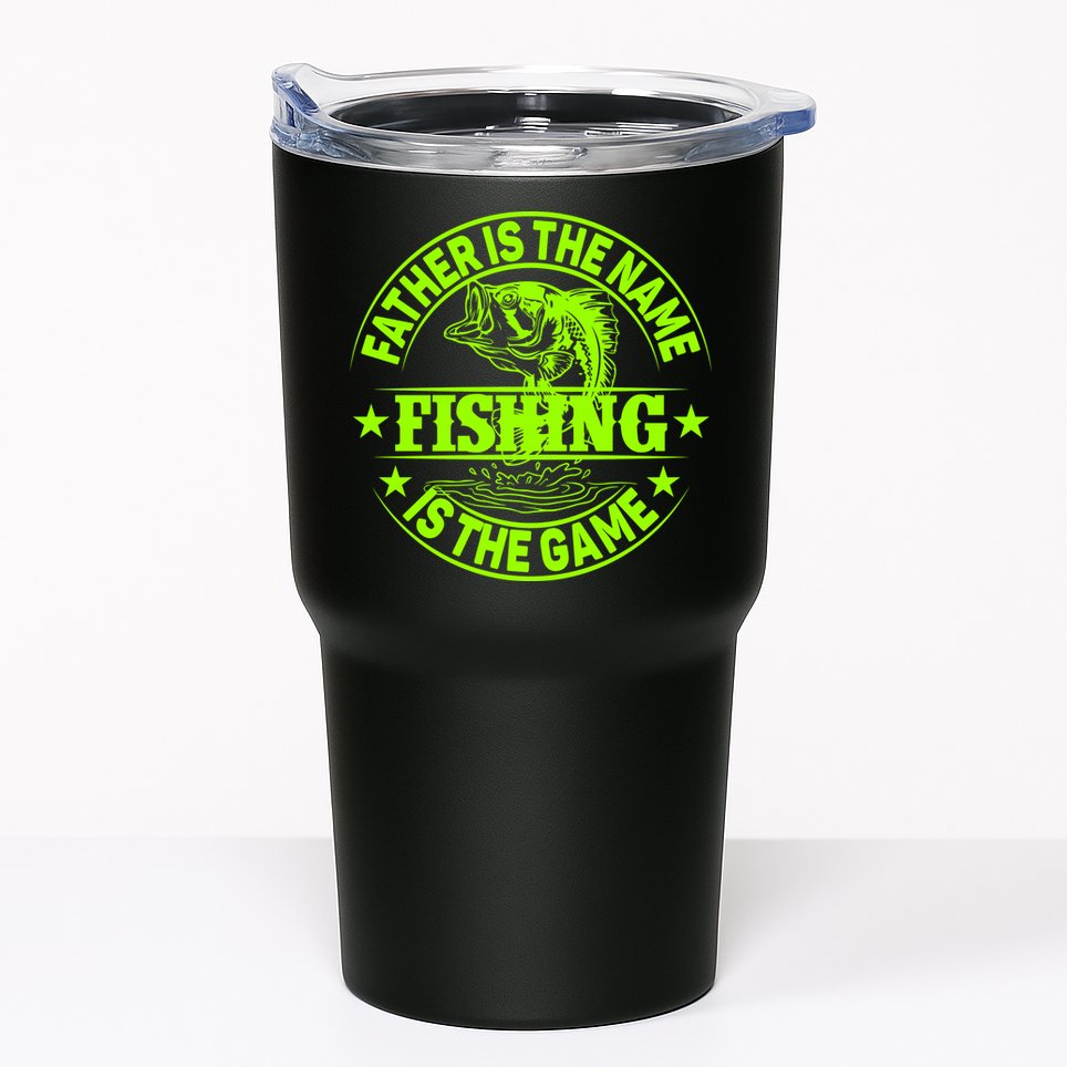 Father Is The Name Fishing Is The Game Tumbler
