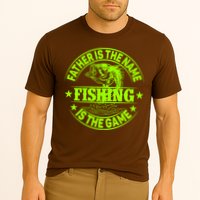 Father Is The Name Fishing Is The Game Performance Shirt