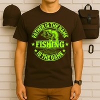 Father Is The Name Fishing Is The Game T-Shirt