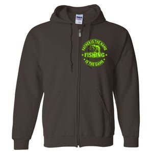 Father Is The Name Fishing Is The Game Full Zip Hoodie