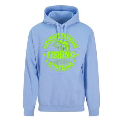 Father Is The Name Fishing Is The Game Unisex Surf Hoodie