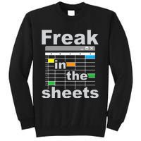 Freak In The Sheets Funny Accountant Analyst Secretary Tall Sweatshirt