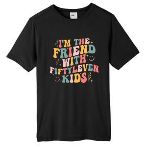 Funny Im The Friend With Fiftyleven K.I.D.S Sarcastic Tall Fusion ChromaSoft Performance T-Shirt