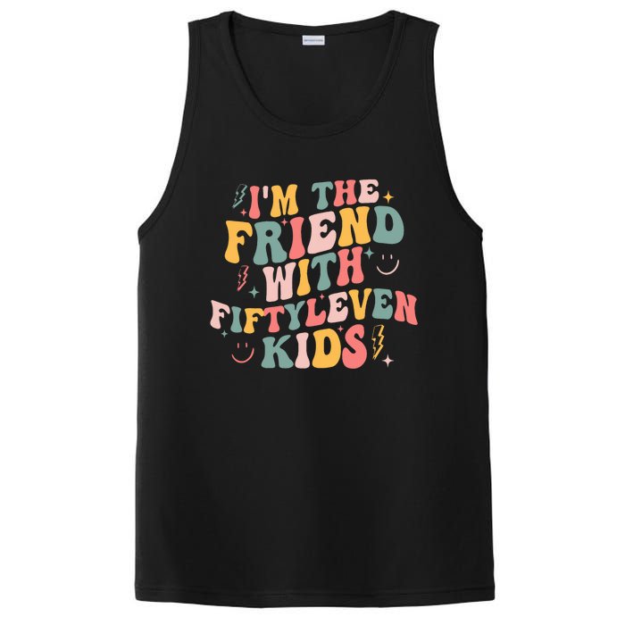 Funny Im The Friend With Fiftyleven K.I.D.S Sarcastic PosiCharge Competitor Tank