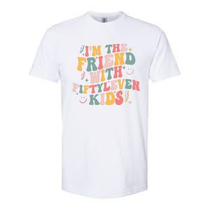 Funny Im The Friend With Fiftyleven K.I.D.S Sarcastic Softstyle CVC T-Shirt