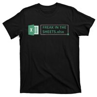 Freak In The Sheets Funny Excel T-Shirt