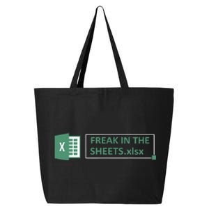 Freak In The Sheets Funny Excel 25L Jumbo Tote