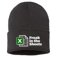 Freak In The Sheets Excel Spreadsheet File Data Sustainable Knit Beanie