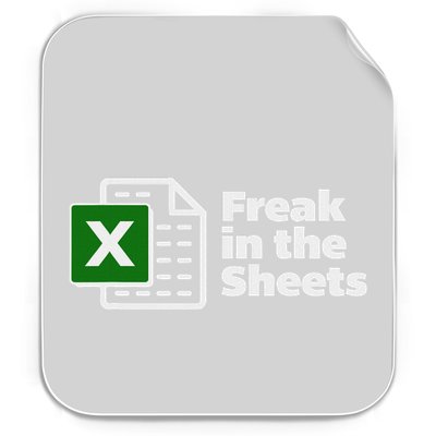 Freak In The Sheets Excel Spreadsheet File Data Permanent Decal Sticker