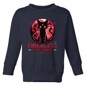 Funny IM The Childless Cat Lady Jd Vance Warned You About Toddler Sweatshirt