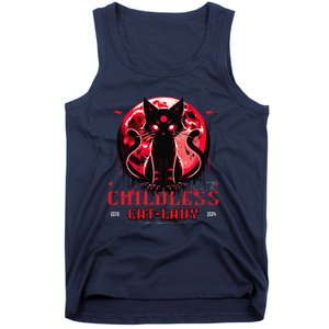 Funny IM The Childless Cat Lady Jd Vance Warned You About Tank Top