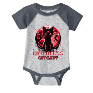 Funny IM The Childless Cat Lady Jd Vance Warned You About Infant Baby Jersey Bodysuit