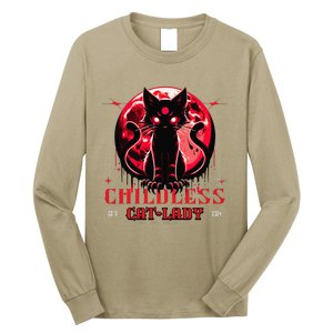 Funny IM The Childless Cat Lady Jd Vance Warned You About Long Sleeve Shirt