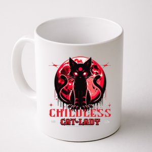 Funny IM The Childless Cat Lady Jd Vance Warned You About Coffee Mug