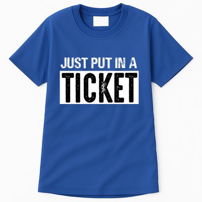 Funny Information Technology It Technician Support Tech Gift Tall T-Shirt