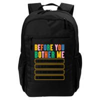 Funny Information Technology Tech Technical Support Humor Gift Backpack
