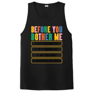 Funny Information Technology Tech Technical Support Humor Gift PosiCharge Competitor Tank