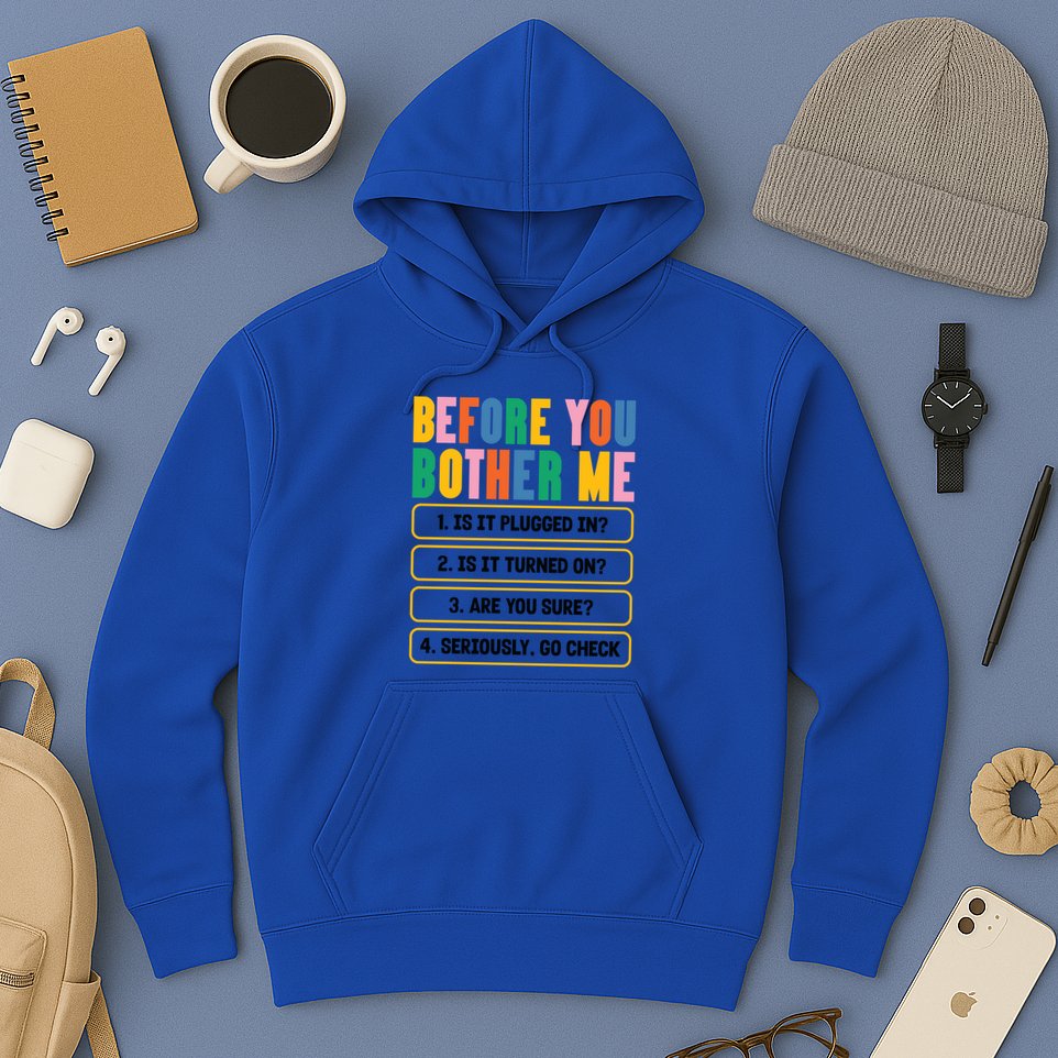 Funny Information Technology Tech Technical Support Humor Gift Hoodie