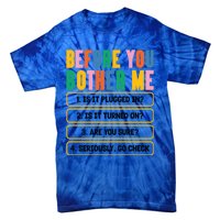 Funny Information Technology Tech Technical Support Humor Gift Tie-Dye T-Shirt