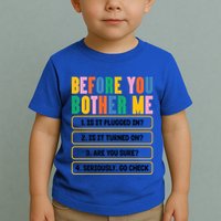 Funny Information Technology Tech Technical Support Humor Gift Toddler T-Shirt