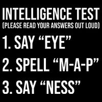 Funny Intelligence Test 16 in Basic Backpack