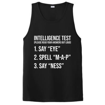 Funny Intelligence Test PosiCharge Competitor Tank