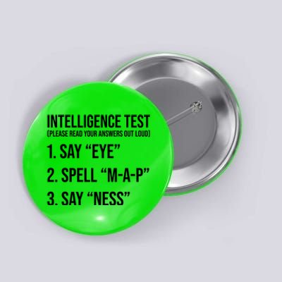 Funny Intelligence Test Button