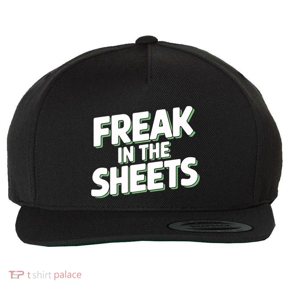 Freak In The Sheets Wool Snapback Cap