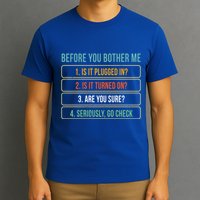Funny Information Technology Tech Technical Support Gift T-Shirt
